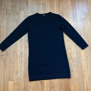 Theory Classic Black Cashmere Dress